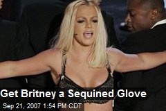 Get Britney a Sequined Glove