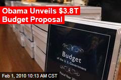 Obama Unveils $3.8T Budget Proposal