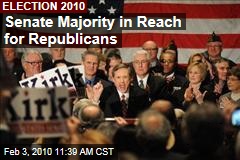 Senate Majority in Reach for Republicans