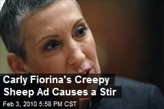 Carly Fiorina's Creepy Sheep Ad Causes a Stir