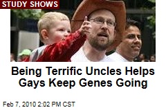 Being Terrific Uncles Helps Gays Keep Genes Going