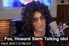 Fox, Howard Stern Talking Idol