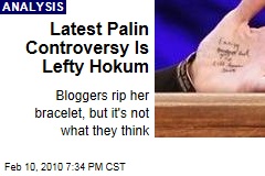 Latest Palin Controversy Is Lefty Hokum