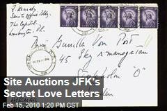 Site Auctions JFK's Secret Love Letters