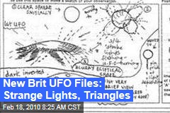 New Brit UFO Files: Strange Lights, Triangles