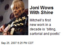 Joni Wows With Shine