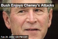 Bush Enjoys Cheney's Attacks