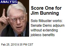 Score One for Jim Bunning