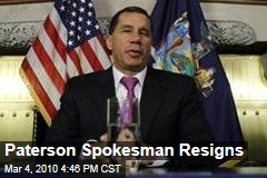Paterson Spokesman Resigns