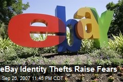 eBay Identity Thefts Raise Fears