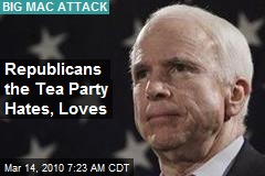 Republicans the Tea Party Hates, Loves
