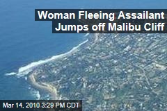 Woman Fleeing Assailant Jumps off Malibu Cliff