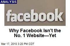 Why Facebook Isn't the No. 1 Website&mdash;Yet