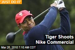 Tiger Shoots Nike Commercial
