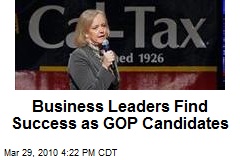 Business Leaders Find Success as GOP Candidates
