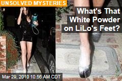 What's That White Powder on LiLo's Feet?