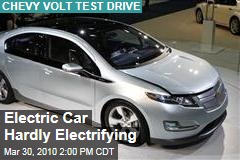 Electric Car Hardly Electrifying