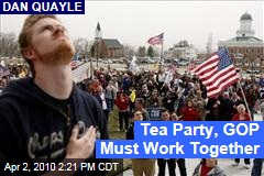 Tea Party, GOP Must Work Together