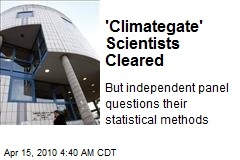 'Climategate' Scientists Cleared
