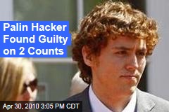 Palin Hacker Found Guilty on 2 Counts