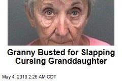 Granny Busted for Slapping Cursing Granddaughter