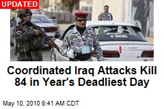 31 Killed in Coordinated Iraq Attacks