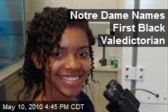 Notre Dame Names First Black Valedictorian