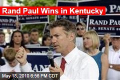 Rand Paul Wins in Kentucky