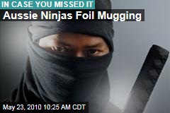 Aussie Ninjas Foil Mugging