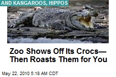 Zoo Shows Off Its Crocs&mdash; Then Roasts Them for You