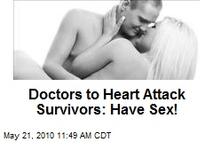Doctors to Heart Attack Survivors: Have Sex!