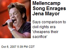 Mellencamp Song Enrages Jena Mayor