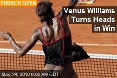 Venus Williams Turns Heads in Win