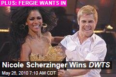 Nicole Scherzinger Wins DWTS