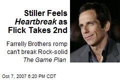 Stiller Feels Heartbreak as Flick Takes 2nd