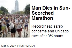 Man Dies in Sun-Scorched Marathon