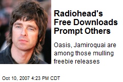Radiohead's Free Downloads Prompt Others