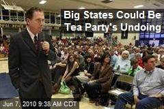 Big States Could Be Tea Party's Undoing