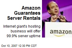 Amazon Guarantees Server Rentals