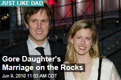 Gore Daughter's Marriage on the Rocks