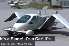 It's a Plane! It's a Car! It's ...