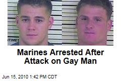 Marines Arrested After Attack on Gay Man