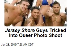 Jersey Shore Guys on 'Queer' Mag Cover