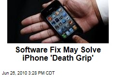 Software Fix May Solve iPhone 'Death Grip'