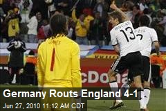 Germany Routs England 4-1