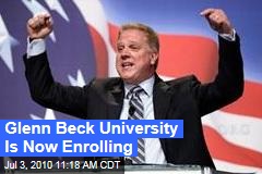 Glenn Beck University Is Now Enrolling