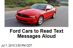 Ford Cars to Read Text Messages Aloud