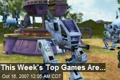 This Week's Top Games Are...