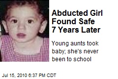 Abducted Girl Found Safe 7 Years Later