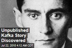 Unpublished Kafka Story Discovered